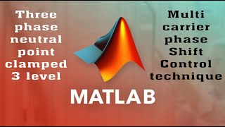 Neutral point clamped 3level shifted PWM MATLAB Simulink [upl. by Serena97]