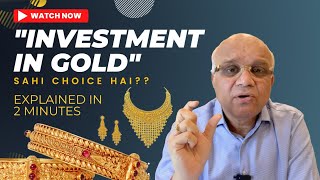 INVESTING In GOLD FOR FUTURE INSURANCE  Explained in 2 Minutes [upl. by Constanta]