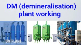 DMdemineralisation plant working [upl. by Edbert927]