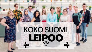 Koko Suomi Leipoo Uusi Kausi Kilpailijoiden haastattelu [upl. by Eimmas]