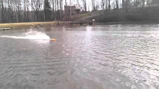 RC Boat WICKED FAST 6s Joysway SUPER upgraded Sea Fire 18 scale 4500mah 40c [upl. by Ahsain647]