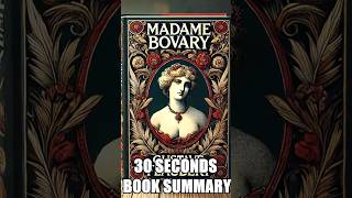 quotMadame Bovaryquot by Gustave Flaubert  30 Seconds Summary  BookSummary 30SecondBooks [upl. by Cofsky]