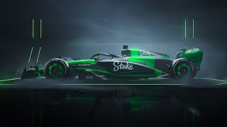 STAKE F1 TEAM  C44 LAUNCH  UNLEASHED for the 2024 Season 💚🖤 [upl. by Janela]