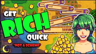 Get Rich QUICK Super Early and Easy in Stardew Valley  First Spring BIG MONEY [upl. by Ahsimet]