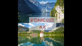 Königssee 4K Austria  10 Most Beautiful Places in Baveria amp Austria Border [upl. by Lothair]