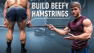 HOW TO DO ROMANIAN DEADLIFTS RDLs Build Beefy Hamstrings With Perfect Technique [upl. by Arabel515]