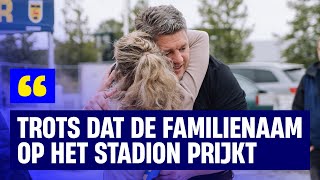 Onthulling naam en logo Kooi Stadion 🏟️  Pieter Kooi amp Ard de Graaf 🎙 [upl. by Shena675]