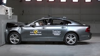 2017 Volvo S90  Crash Test [upl. by Caleb]