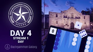 Day 4 Stream 1 P1 2024 Texas Backgammon Championships  Championship Division Main [upl. by Adelaide]