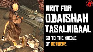 Writ for Odaishah Yasalmibaal  Morag Tong Walkthrough TES III Morrowind [upl. by Arreyt463]