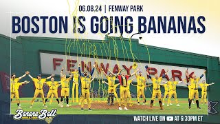 Savannah Bananas vs Party Animals at Fenway Park  Full Game [upl. by Knobloch512]