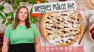 Meggyes mákos pite recept [upl. by Ennelram]