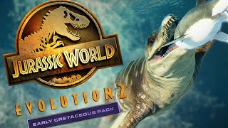 KRONOSAURUS DAN DINODINO BARU  Jurassic World Evolution 2 Early Cretaceous DLC Bahasa Indonesia [upl. by Donahue859]