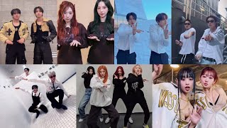 KPOP IDOL DANCING WOP WIGGLE CHALLENGE enhypen seventeen nct aespa itzy straykids txt jennie [upl. by Ephrayim]