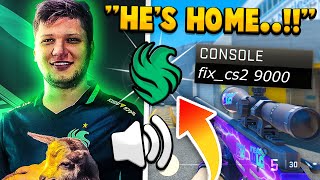 S1MPLE GETS A WARM WELCOME BACK AFTER JOINING FALCONS HOW TO FIX CS CS2 Daily Twitch Clips [upl. by Bedell]