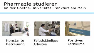 Infovideo Pharmazie Studium Frankfurt [upl. by Schinica]