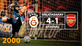 Galatasaray UEFA Kupası Final Maçı Özeti  Galatasaray 41 Arsenal  UEFA Cup Final 2000 [upl. by Llenod]