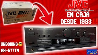 Este amplificador JVC lleva 31 años en caja‼️😱 Unboxing  Primeras impresiones [upl. by Arym758]