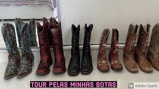 TOUR PELAS MINHAS BOTAS [upl. by Ynffit397]