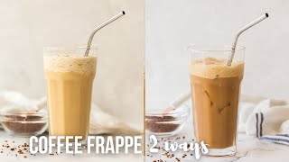 HOW TO MAKE ICED COFFEE QUICK AND EASY RECIPE [upl. by Ruby]