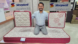 Sleepwell Mattress Durafirm 30 Vs Durafirm 40 Which Mattress You have to Select [upl. by Tempa]