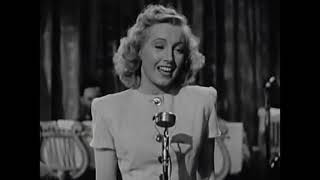 Martha Tilton Say it With Love from the 1944 film Swing Hostess [upl. by Acisey]