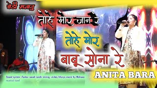 Tohe Mor JAan Re Babu💓😻 Sona New NAgpuri song SingerAnita Bara ji ✨नागपुरी हिट सॉन्ग 💓✨ [upl. by Dahs]