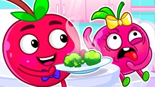 Kids Always eat Healthy Food🥑Kids Songs amp Nursery Rhymes 😍 healthyfood goodhabits [upl. by Amick]