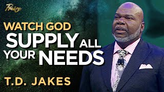 TD Jakes Motivation to Bring Your Needs to God  Praise on TBN [upl. by Anir]