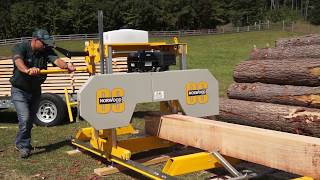 The Affordable EasytoUse amp Reliable Sawmill Youve Been Looking for  The Frontier OS27 [upl. by Lema]