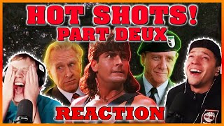 Hot Shots Part Deux 1993 Went BALLS TO THE WALL  First Time Watching  Movie ReactionReview [upl. by Ecyla]