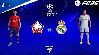 FC 25  Lille vs Real Madrid  UEFA Champions League 2425 Full Match  PS5™ 4K60 [upl. by Araiet]