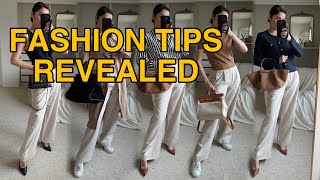 HOW TO STYLE WIDE LEG TROUSERS  8 OUTFIT IDEAS  The Allure Edition [upl. by Tnayrb205]