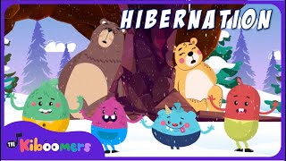 Hibernation  The Kiboomers Preschool Learning Videos  Winter Song [upl. by Lanie]