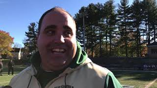 Nashoba coach Jamie Tucker talks about winning the CMass D4 title [upl. by Judas]