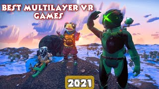 10 Best Multiplayer VR Games 2021  PS VR Oculus Quest PC VR  Games Puff [upl. by Ollayos]