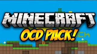 Minecraft Texture Pack Spotlight OCD PACK [upl. by Adnileb]