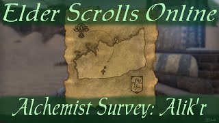 Alchemist Survey Alikr Elder Scrolls Online [upl. by Ecilegna]