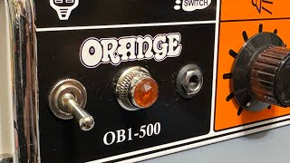 Orange OB1500 Bass Amplifier Circuit Layout [upl. by Ridan]