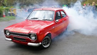 Ford Escort Mk1 Compilation  Leaving Car Meets [upl. by Atazroglam797]