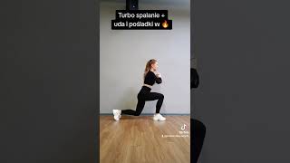 Turbo spalanie  uda i pośladki w ogniu 🔥💪 fitness tabata hiit workout gym fatburn abt fit [upl. by Robertson]