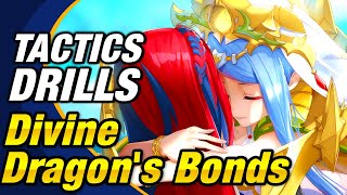 Fire Emblem Heroes  1 ORB Tactics Drills Skill Studies 222 Divine Dragons Bonds FEH [upl. by Lorry815]