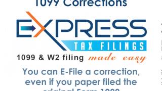 Form 1099 Corrections [upl. by Duff]