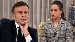 Brigitte et Emmanuel Macron éblouis au Maroc  La princesse Lalla Khadija crée la surprise [upl. by Lunseth]