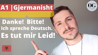 A1  Leksioni 2  Frazat me te perdorura ne gjermanisht  Häufige Redemittel  O Gjerman [upl. by Fairfield295]