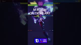 MBison Full Level 3 Critical Art  Street Fighter 6 [upl. by Atikat]