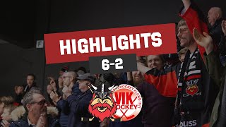 Highlights Nybro Vikings  Västerviks IK 62 [upl. by Arvad360]