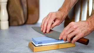 How to Sharpen and Maintain Your Knives with a Whetstone [upl. by Teddie310]