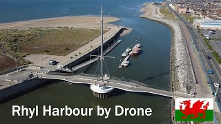 Drone Footage Rhyl Harbour [upl. by Krissy642]