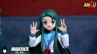 ¡GENIAL PREMIO DOBLE 😮  TSURUYASAN FIGMA 018  UNBOXING  HARUHI SUZUMIYA TEAM  EN ESPAÑOL [upl. by Otrebogir]